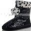 Warm Fancy Girls Kids Winter Boots Fashion 2012