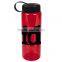 USA Made 32 oz Transparent Sports Bottle With Tethered Lid - BPA/BPS-free, FDA compliant and comes with your logo