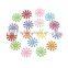 PVC Paillette Sequin Charms Flower At Random AB Color