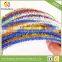 DIY 6MM Glitter Chenille Stems Pipe Cleaners DIY Hand Craft Materials For Creative Kids Toys