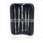 blackhead remover tool with leather pouch
