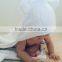 100 bamboo Fiber very soft natural color hooded baby towels hot selling Amazon baby products