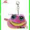 Custom lovely kids cartoon stuffed cute mini plush stuffed snake keychain