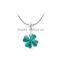 New European Silver Charm Beads Fit Necklace Bracelet Chain Clover Charms