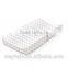 100% cotton jersey knit fitted crib sheet