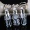 good quatliy PS led bulb keychain light up led bulb keyring