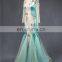 Amazing Mermaid Long Sleeve Heavy Beaded Designer Beaded Evening Gown