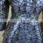Powersweet 2014 Wholesale New Arrival Long Sleeve Shiny Printed Appliqued Ladies Winter Dress