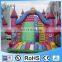 Commercial Inflatable Princess Castle Bouncer with Slide Inflatable Jumping Slide Castle