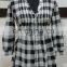 ladies fashion checked shirts