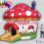 inflatable mushroom castle