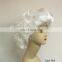 Short white DIVA style party wigs P-W206