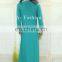 African Abaya Kaftan Dress Plain Net Yarn Dress Latest Abaya Designs Muslim Women Long Abaya