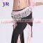 Cheap 400 coins belly dance hip scarf with silver coins Y-2008#