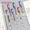 2018 china yiwu New Mould kawaii office stationery promotion free samples advertising plastic mini color gel pen wholesale