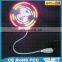 Promotional gift led text message custom letter flashing custom LED usb fan