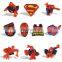 Wholesale Cheap Children Bithday Gift Strong Magnet Type Multi Design Spider Man Rubber Fridge Magnet