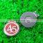 2016 new custom metal magnetic golf ball marker