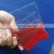 Red Head Soft Plastic Clear id Card Name Badge Holder Horizontal Size at 10*8.3cm