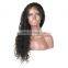 WHOLESALE price 100% BRAZILIAN human virgin 9A GRADE hair lace front wig in water wave style cuticle aligned hair