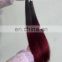 Brazilian Ombre Color T1b-99j Wine Colored Straight Hair Weave Red Braiding Hair