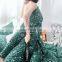 Fashion Modern flower design print bed sheet home quilt bedding set 100% cotton