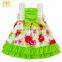 Flower Fancy Dresses Girls Small Baby Lovely Photo Kids Cotton Frocks Design