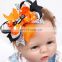 Halloween baby girl headband Infant hair bat Tie bows newborn tiara headwrap Gift Toddlers clips hairpins cloth Headwear