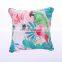 Recycling Custom animal Toucan printed pillow polyester canvas water resistant outdoor cushion for home decor sofa