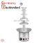 Germany Brand Commercial Stainless Steel Chocolate Fondue Fountain with CE