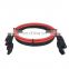 solar panel extension cable female and male 6mm2 solar cable