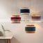 Hot sale various color custom modern hanging ceiling lamps set for hotel decor