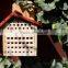 Rustic Wood Insect House, Wooden Bee House