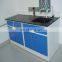 Molded epoxy resin chemistry laboratory for sink