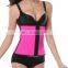Hot sale women latex rubber corset