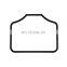 Car Key Card Position Holder Sticker For Tesla Model 3 2018-2020  Car Accessories Center Console Stop Key Card Sliding