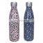 Classic stainless steel double wall vaccum 500ml insulated drinking bottle with custom logo