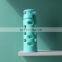 GiNT 580ml Cheap Price Silicone Rubber Glass Water Cup Anti-scald Glass Water Bottle for Daily Drinking