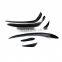6pcs/set CLS Style W218 Carbon Fiber Car Bumper Canards for Mercedes Benz W218 CLS400 CLS550