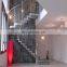 Tempered glass steps Stairs stainless steel escadas modern staircase