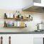 Bathroom Bedroom Living Rustic Wall Shelves Set of 3 Wall Mounted Shelves Home Decor Floating Shelves