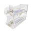 retail store  acrylic display stand custom clear Acrylic Shop Shelf with Pusher