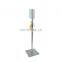 Easy Assembly Metal Hand Sanitizer Display Rack Double Side Hand Sanitizer Dispenser Rack