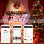 Indoor Holiday decorations Led Smart Christmas tree Light string for phone APP wireless control