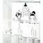 Manufacturers shower curtains bathroom waterproof shower curtains for bathroom
