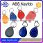 Making ABS passive rfid tag rfid ring keyfob printing