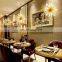 Nordic Post-modern Living Room Metal Chandelier Lamp Personality Sphere Golden Dandelion LED Chandelier Light