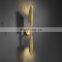 Luxury Living Room Background Bedroom Metal Material Creative Wall Bedroom Lamp For Lighting Decoration