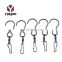 Smooth Spinning Dual Swivel Clips Hanging Hooks for Wind Chime Hangers 360 Degree Rotating Display S Hooks