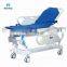 Top Selling Emergency Trolley Cart Patient Transfer Stretcher Bed Manual Hospital Medical Ambulance Bed For Wholesale